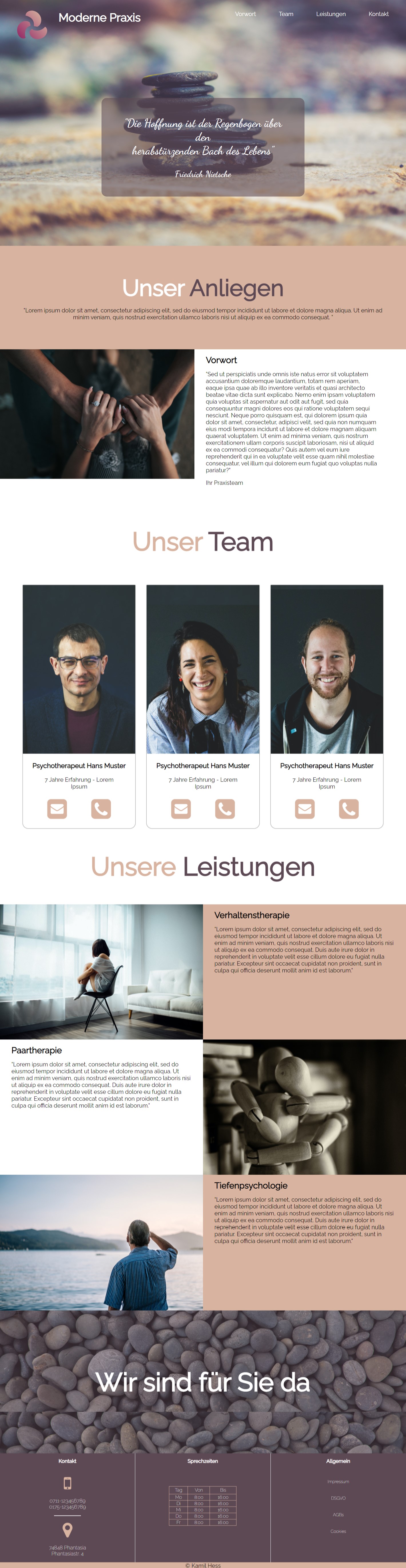 Dies ist die erste Homepage